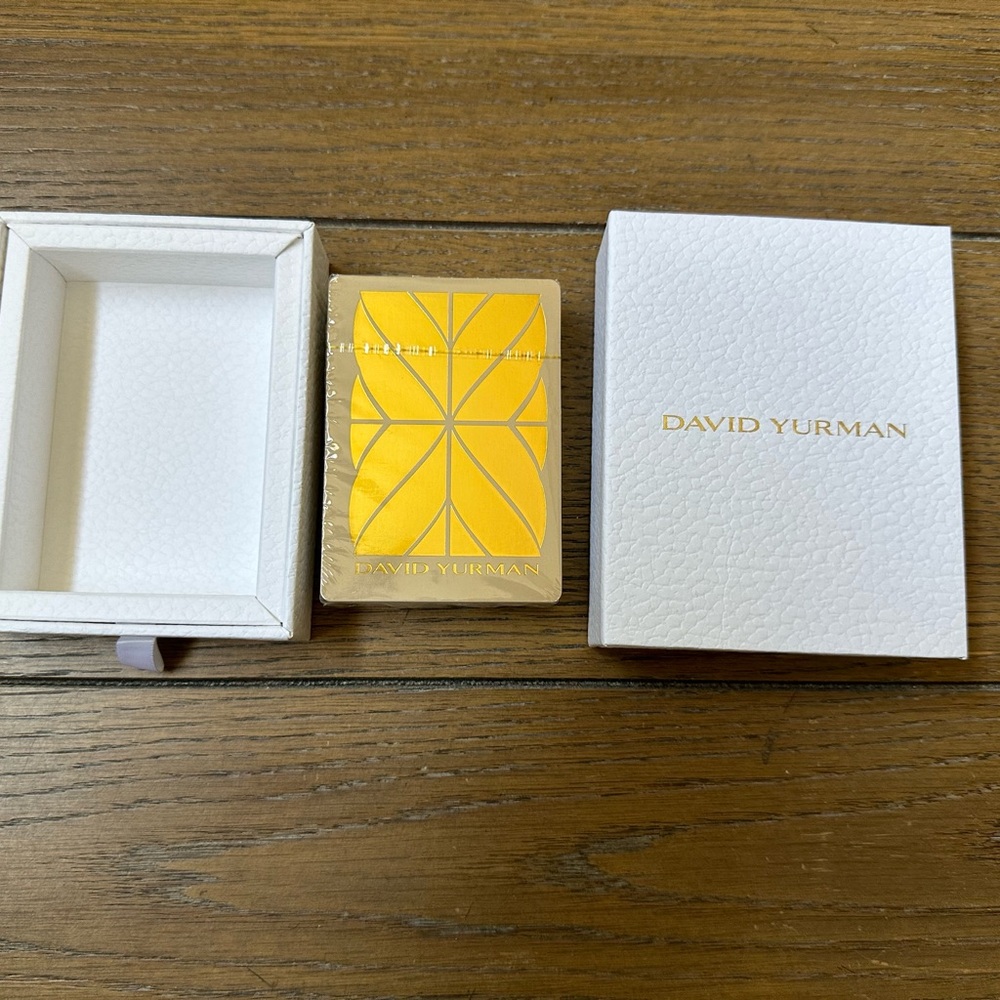 NEW sealed David Yurman Playing Cards Limited Edition 🌾🍂🌾🍂